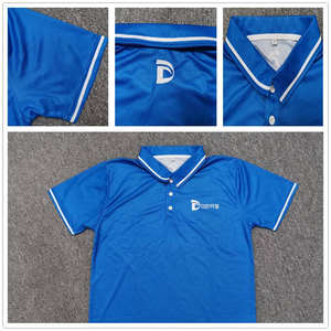 Camiseta Polo de Golf de Manga Corta con Estampado de Sublimación Personalizado, Camiseta Polo de Poliéster Bordada para Hombre - Product Image 3