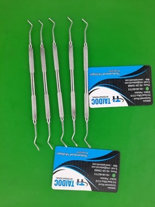 Juego de Instrumentos Dentales Manuales de Acero Inoxidable de Doble Punta para Endodoncia y Restauración, 10 Piezas Reutilizables y Autoclavables - Product Image 5