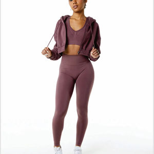 Nouveautés : Ensemble tendance en coton pour femme, sweat à capuche et short délavé, collection printemps, prix promotionnel 2026 - Product Image 3