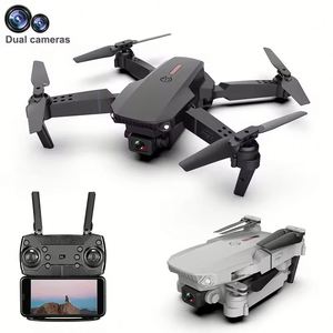 Dron con Cámara 4K Gran Angular E88, Mini Helicóptero RC FPV con Cámara 4K y GPS de Largo Alcance, Quadcopter para Principiantes - Product Image 5