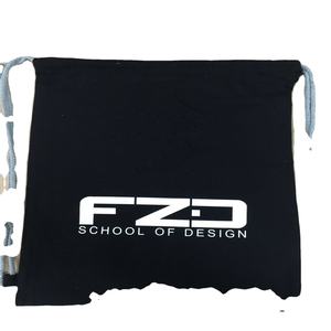 Mini bolsa de almacenamiento de algodón con cordón personalizable, bolsa de regalo de joyería ecológica con patrón de letras, logotipo de impresión promocional - Product Image 1