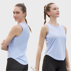 Haute qualité 100% Polyester séchage rapide course réservoir de course en plein air Marathon entraînement Singlet actif été haut de course pour les femmes - Product Image 1