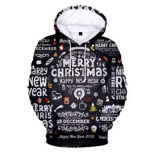 2026 New Christmas Oversized Cotton Hoodie | pullover Relaxed Unisex Streetwear for Men and Women Casual Everyday - Product Image 4