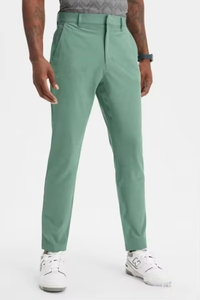 Men's Cotton Cargo Pants <b>Elastic</b> Waist Multiple Pockets Workwear Style Autumn Breathable Midweight Canvas <b>Trousers</b> - Product Image 3