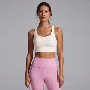 Sujetador Deportivo de Yoga y Pilates, Sin Costuras, Antideslizante, con Soporte Medio, para Correr y Hacer Ejercicio, para Mujer - Product Image 5