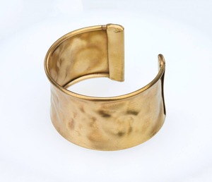 Bracelet en cuivre pur naturel fait main, ajustable, unisexe, pour la guérison, accessoire de mode pour le poignet - Product Image 1