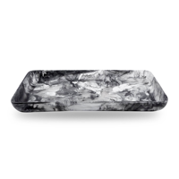 Plateau en résine fait main avec finition lisse pour un usage quotidien à prix avantageux, plateau en résine durable pour un service longue durée