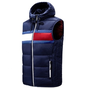 Chaleco Acolchado Personalizado OEM, Transpirable, para Invierno, sin Mangas, Resistente al Viento, con Cuello Alto, Unisex, Aspecto Brillante - Product Image 3