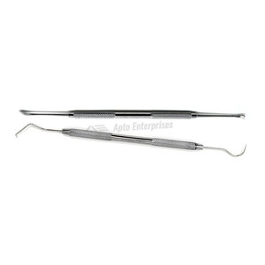 Stainless Steel Manual 6.5" Dental Inspection Set Professional Mouth Mirror Probe Picks Scraper Teeth Cleaning Plaque Tartar - Product Image 4