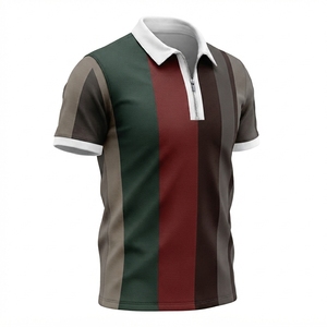 Uniformes Corporativos Deportivos de Golf Personalizados OEM, Tejidos con Algodón y Poliéster, Transpirables, Antiarrugas, con Bolsillo, Impresos por Transferencia de Calor - Product Image 1