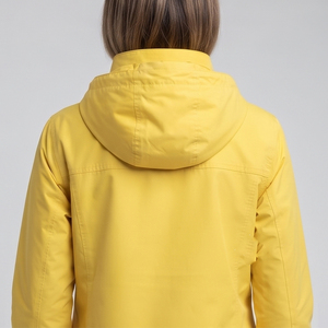 High Quality Waterproof Windbreaker Jacket Women Chest Pocket Hood Rain Jackets Ladies 100% Nylon Spandex Wind Breaker Jacket - Product Image 3