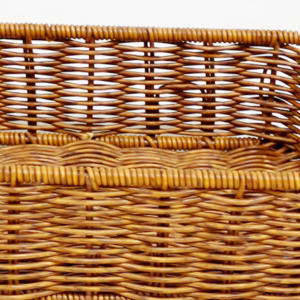 Artex Dong Thap CH5011A Handmade Woven <b>Seagrass</b> <b>Baskets</b> Water Hyacinth Storage Organizer for Home Decor and Kitchen - Product Image 4