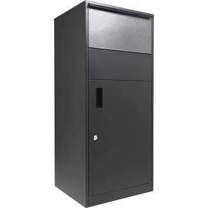 Boîte aux lettres moderne sur mesure, grande capacité, 2 compartiments, en acier inoxydable galvanisé, emballage facile, assemblage facile, sécurité renforcée, OEM ODM HD - Product Image 1