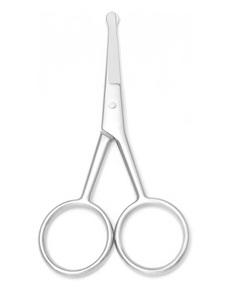 Ciseaux à cuticules professionnels de pointe pour manucure, lame droite, durables, pour soins des ongles, manche ergonomique - Product Image 1