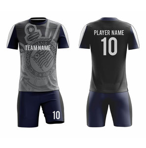 ชุดฟุตบอลชายสีเขียวแบบกำหนดเอง เสื้อและกางเกงขาสั้นพิมพ์ลายซับลิเมชั่น ชื่อทีม หมายเลขผู้เล่น 10 ระบายเหงื่อได้ดี ทรงสปอร์ต เหมาะกับทุกฤดูกาล - Product Image 3