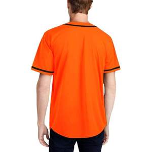 เสื้อเบสบอลแบบสั่งทำพิเศษสำหรับผู้ชาย คอปกติดกระดุม แบบซับลิเมชั่น ชุดทีม ชุดยูนิฟอร์ม เสื้อผ้ากีฬาสำหรับกีฬาที่ต้องการความทนทานสูง - Product Image 5