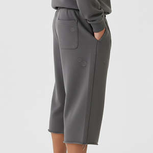 Men's Elastic Waist Cargo Shorts Summer Casual Breathable 100% Cotton Top Trending High Street Style men shorts - Product Image 5