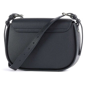 Genuine Leather Mini Crossbody Bag Women's Pebbled Shoulder Purse Zipper Closure <b>Adjustable</b> <b>Strap</b> Daily Use - Product Image 2