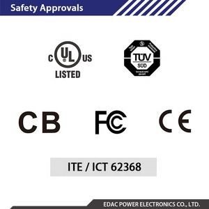 Alimentations industrielles EDAC POWER série EP1500C 24V 501,6W 20,9A, refroidies par air, fermées, efficacité de 92% à 95% pour l'industrie - Product Image 3