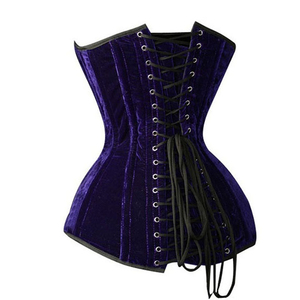 Corsé Gótico de Mujer con Varillas de Acero, Control Firme, Transpirable, de Cuero, Tallas Grandes, Uso Diario, Ecológico - Product Image 3