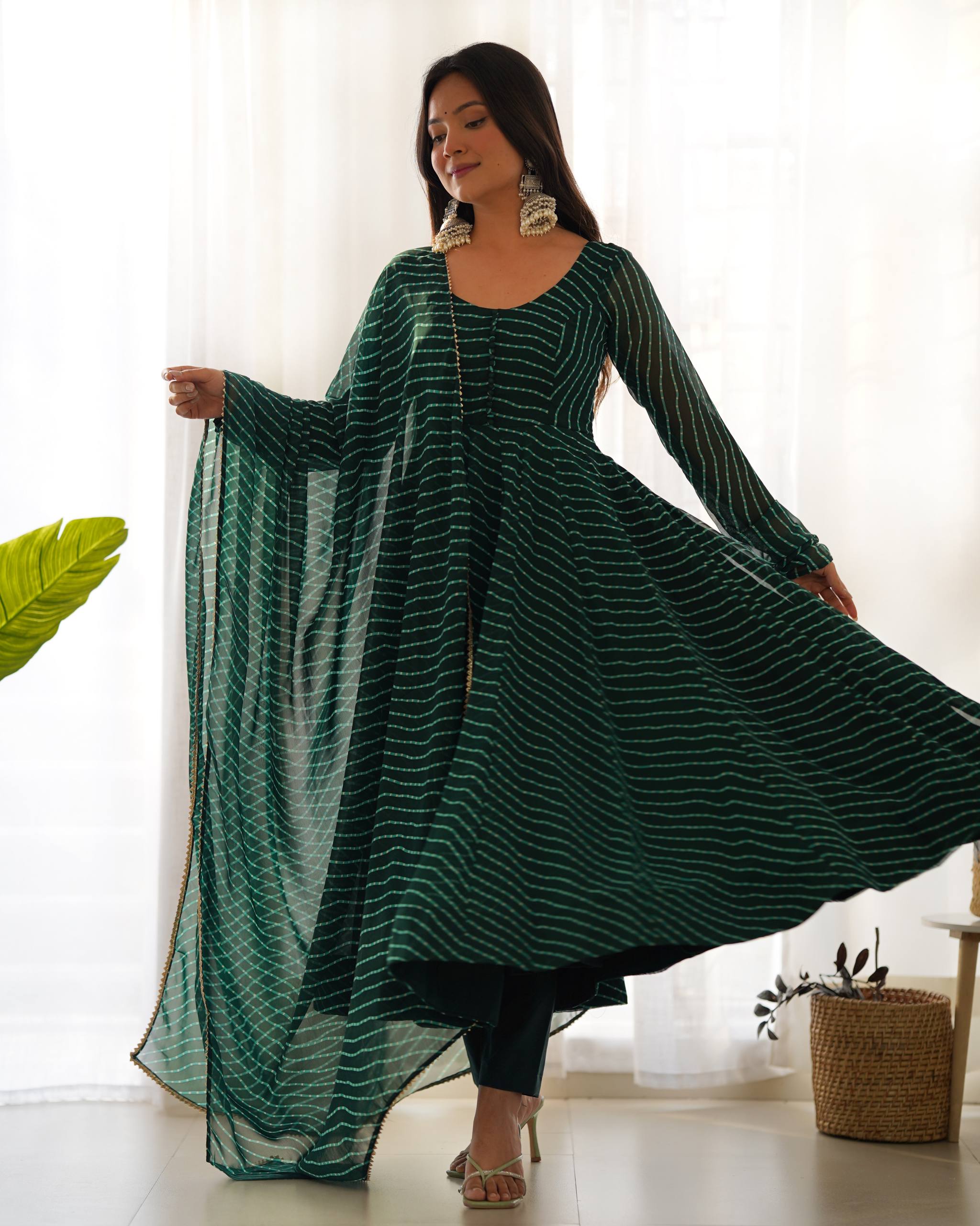 white christmas dresses Ajrak Print Design Modal Silk Kurta Material