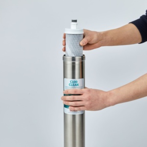 Filtro de Agua Comercial C100 CLEAN para Restaurantes, Cafeterías y Máquinas de Hielo, Reducción de Cloro, Protección Antical - Product Image 3