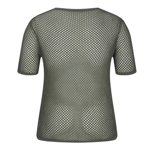 Breathable Men Mesh Shirt Fitness Workout <b>Drop</b> Shoulder Crew Neck Men Mesh Shirt With Custom Design And Size - Product Image 5