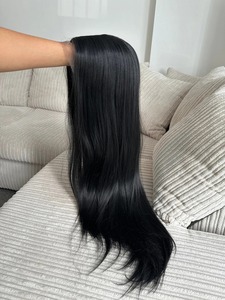 Offre Spéciale : Mèches de Cheveux Naturels Noirs Brésiliens Vierges, Douces et Lisses, Extensions de Cheveux Humains pour Femmes, Idéales pour le Coiffage - Product Image 5