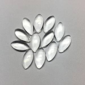 Cabochon en cristal naturel poli à dos plat, forme marquise, pierre précieuse en vrac pour la fabrication de bijoux, vente en gros, approvisionnement en vrac - Product Image 5