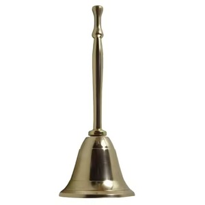 Campana de Mano Metálica Premium para Servicio, Campana de Llamada para Recepción de Hotel, Restaurante - Product Image 1
