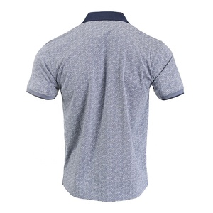 เสื้อยืดแขนสั้นผู้ชายผ้าใยไผ่ 100% ป้องกันรอยยับ สำหรับธุรกิจ กอล์ฟ ลายเรียบ ผ้าถัก - Product Image 2