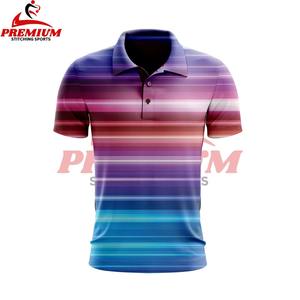 Última Llegada, Nuevo Diseño, Camisetas Polo Sublimadas para Hombre, Ajuste Cómodo y Secado Rápido, Lona de la Mejor Calidad con Patrón Sólido - Product Image 3