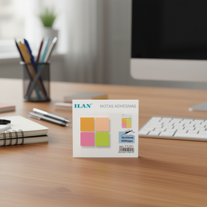 ILAN Foglietti Adesivi 38x38mm 400 Fogli Multicolore - Product Image 3