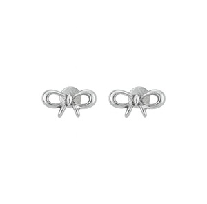 Boucles d'oreilles pendantes en argent sterling 925 pour femmes, design torsadé élégant, bijoux minimalistes pour tous les jours et les soirées - Product Image 1