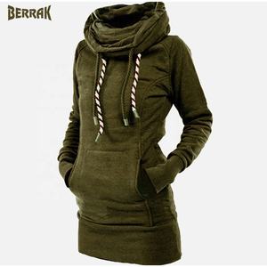 Berrak international Women Long Sleeved Light Weight Casual Sweatshirts Spring And Autumn Extra Large Round Neck - Product Image 2