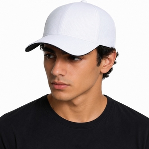 Casquette de baseball unisexe en coton uni, décontractée, pour l'extérieur, douce, confortable, classique, ajustable, légère et soignée - Product Image 1