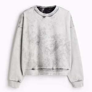 Sweat-shirt surdimensionné OEM en molleton français à col rond, sweat-shirt personnalisé, livraison rapide - Product Image 6