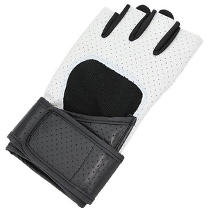 New Arrival 2023 Gelenco Leather Weightlifting Fitness <b>Gloves</b> High Density Exercise Training Gym Unisex High Quality Customized - Product Image 3