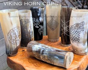 REALITY HANDMADE ENTERPRISES Juego de 4 Vasos de Vidrio Hechos a Mano, Impermeables, con Diseño Animal Moderno, Ecológicos, Ideales para Navidad - Product Image 2