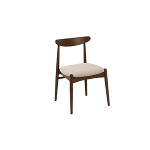 Ensemble de table à manger en teck rond minimaliste de luxe ARTERRA, mobilier moderne pour hôtel, villa - Product Image 3