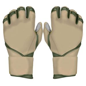 Gants de frappe de baseball personnalisés en cuir de mouton de haute qualité, rembourrés, durables, avec contrôle de préhension optimal, toutes les options de couleurs pour adultes - Product Image 1