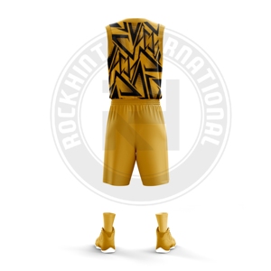 Uniforme de basket-ball athlétique fabriqué en polyester, flexible, durable et confortable pour l'entraînement quotidien et les matchs de compétition - Product Image 2