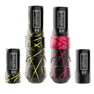 เครื่องสักไฟฟ้าไร้สาย อลูมิเนียมอัลลอยด์ ด้ามจับตามหลักสรีรศาสตร์ ปรับความเร็วได้ อุปกรณ์สัก PMU - Product Image 1