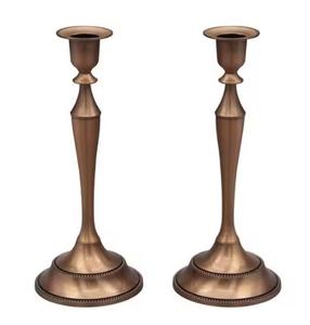 Candelabro de Aluminio Metálico para Decoración de Bodas, Soporte de Piso Alto Dorado para Velas, Venta Caliente - Product Image 5