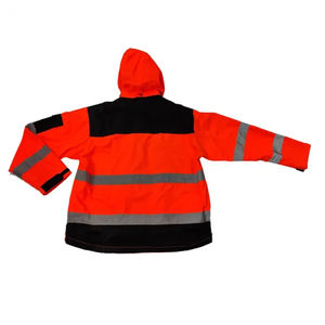 Traje de Seguridad Impermeable de Alta Visibilidad OEM, Ropa de Trabajo Protectora Duradera Clase 2 para Trabajadores, Chaqueta y Pantalones Profesionales de Alta Visibilidad - Product Image 5