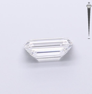 Diamante Cultivado en Laboratorio con Certificación IGI, Corte Esmeralda de 0.98 CT, Color D, Claridad VVS2, CVD LG 774620993, ROYAL GEMS, para Joyería - Product Image 2