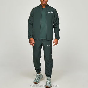 Conjunto de Chaqueta Cortavientos Deportiva Personalizada Sin Marca de Poliéster y Nailon de Color Sólido para Correr, Traje Deportivo para Hombre Maanify 2026 - Product Image 6