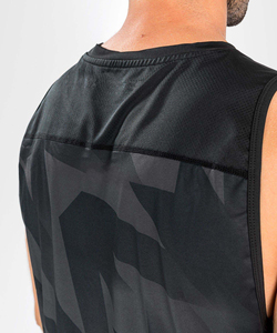 Camiseta sin mangas OEM para hombre, chaleco deportivo personalizado, ropa deportiva que absorbe la humedad, proveedor de fábrica - Product Image 4
