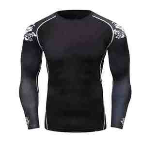 Camisetas de Compresión Sublimadas Personalizadas de Alta Calidad para MMA, Camiseta de Compresión para Hombre al por Mayor - Product Image 5