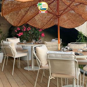 CUSTOM COCONUT COIR PARASOL NATURAL FIBER SUNSHADE <b>UMBRELLA</b> <b>FOR</b> <b>BEACH</b> RESORT HOTEL PATIO AND OUTDOOR EVENTS - Product Image 2